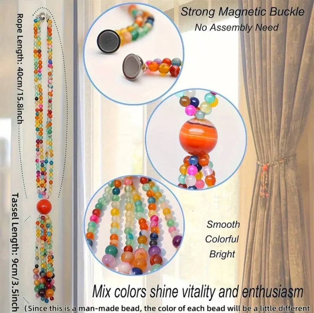Sujetadores magnéticos para cortinas