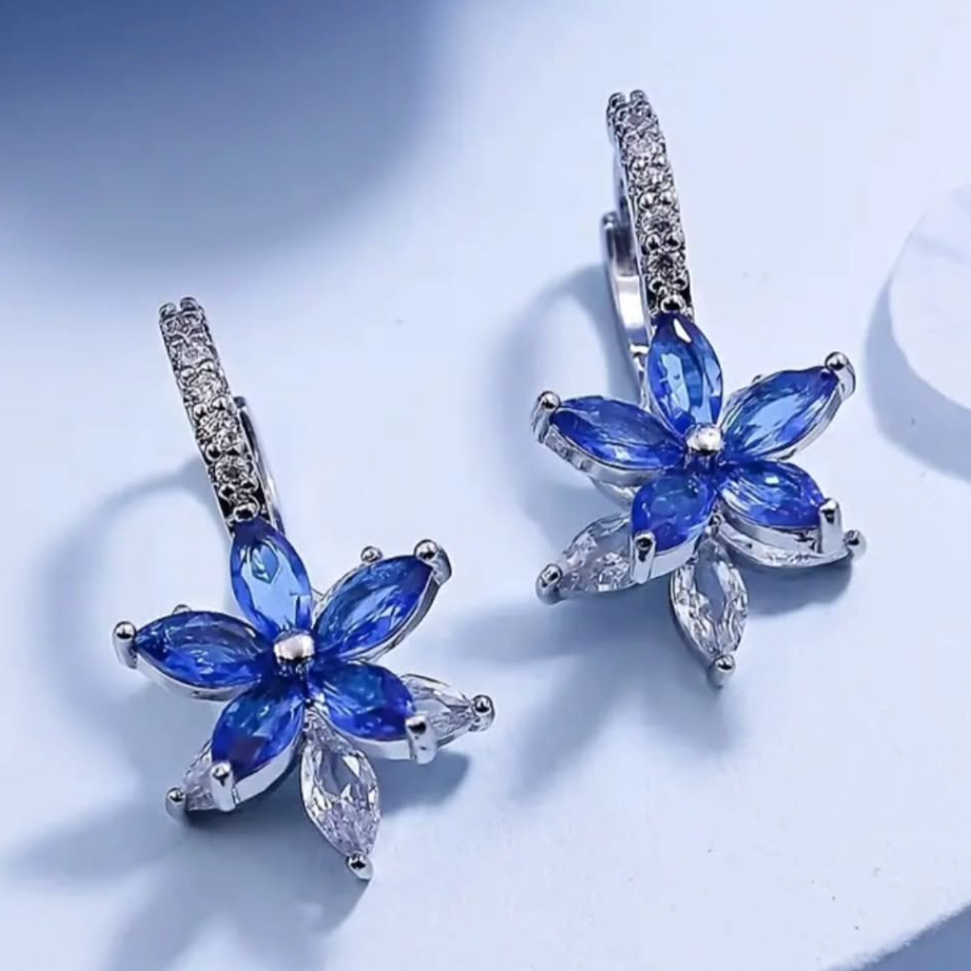 Aretes de plata 925 Circonias